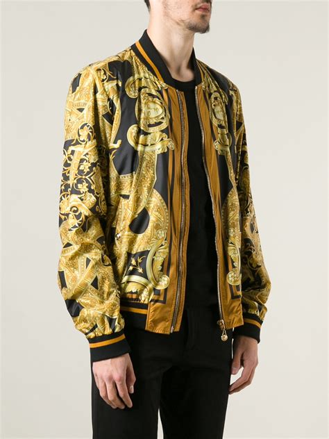 versace bomber jacket womens|versace bomber jacket men's.